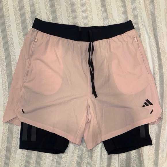 Adidas Shorts with built in compression - Picture 1 of 3